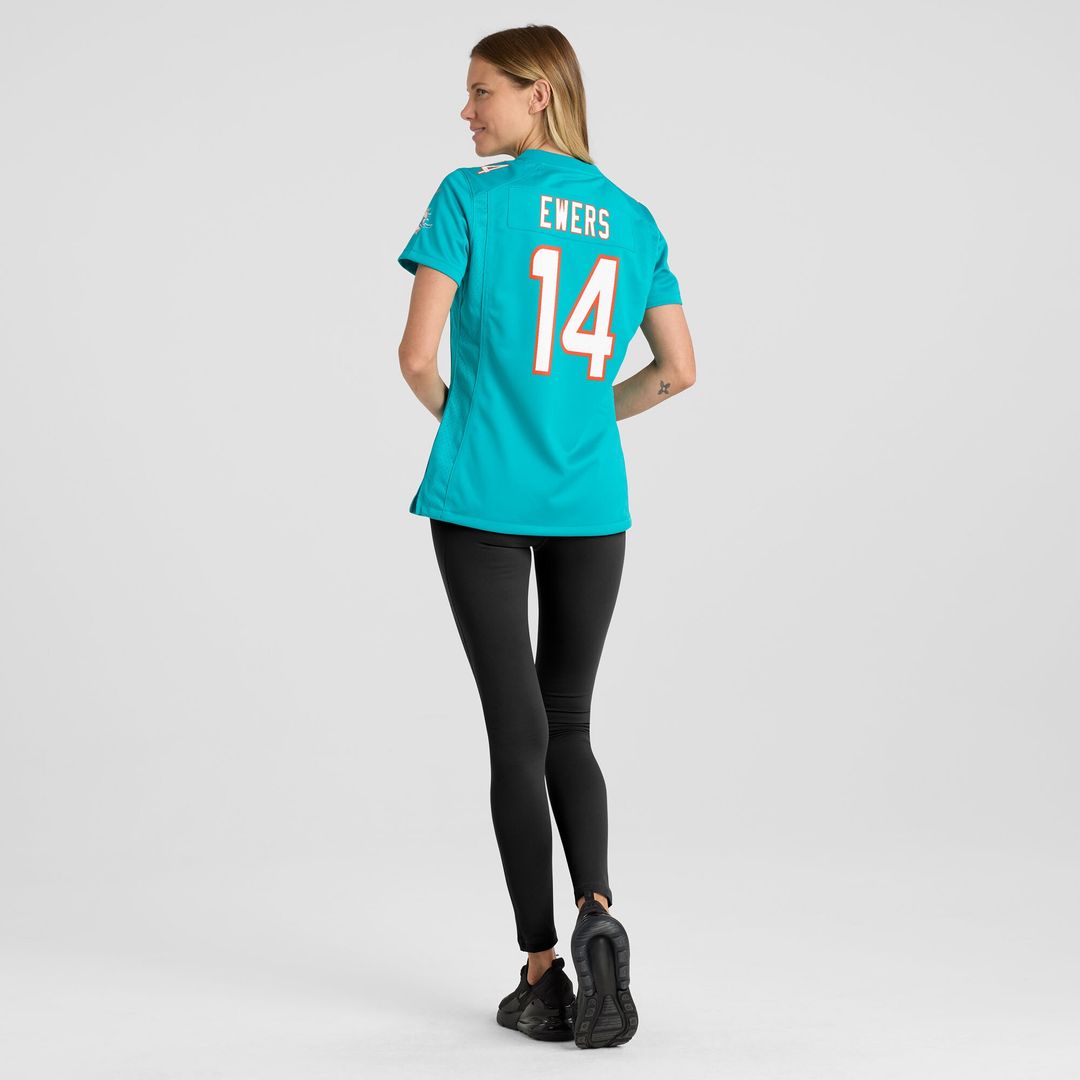 Quinn Ewers Miami Dolphins Nike Women's Team Game Jersey -  Aqua