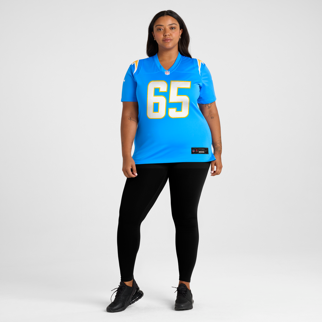 Logan Taylor Los Angeles Chargers Nike Women's Team Game Jersey -  Powder Blue