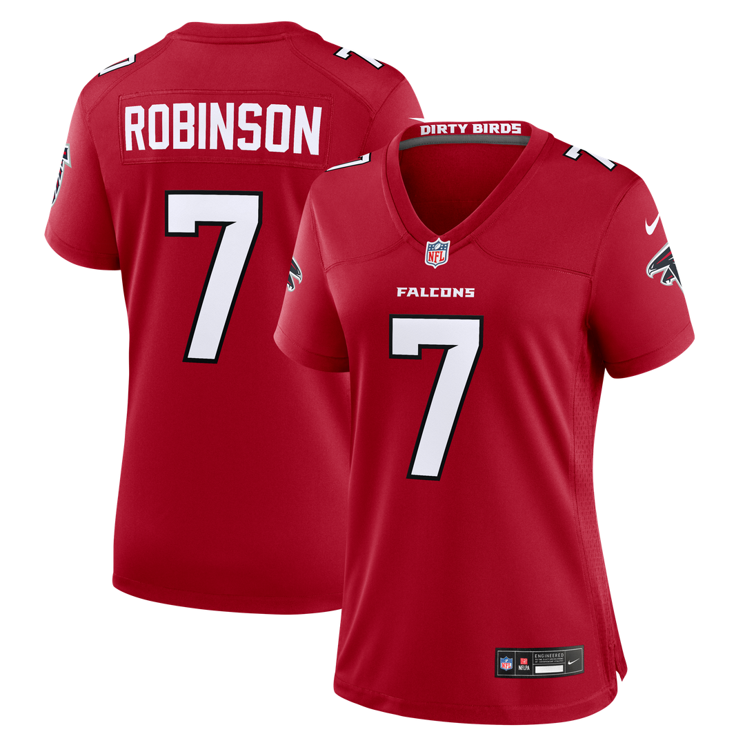 Bijan Robinson Atlanta Falcons Nike Women's Game Jersey - White