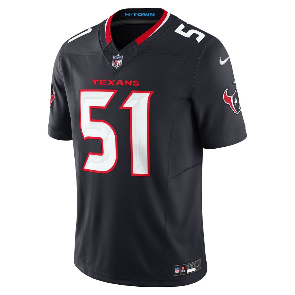 Will Anderson Jr. Houston Texans Nike Vapor F.U.S.E. Limited Jersey - White