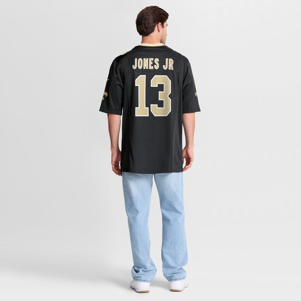 Velus Jones Jr. New Orleans Saints Nike Team Game Jersey -  Black