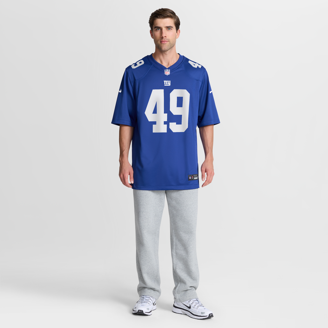 Tremaine Edmunds New York Giants Nike Team Game Jersey -  Royal