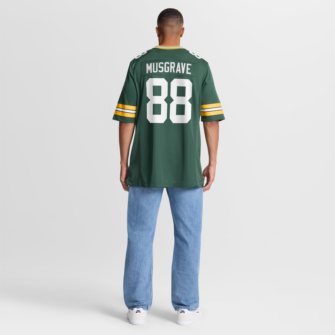 Luke Musgrave Green Bay Packers Nike  Game Jersey -  Green
