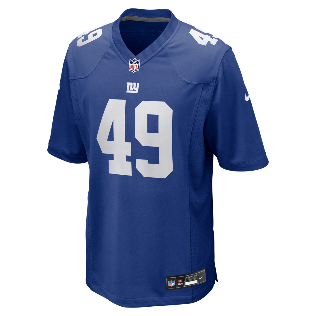 Tremaine Edmunds New York Giants Nike Team Game Jersey -  Royal