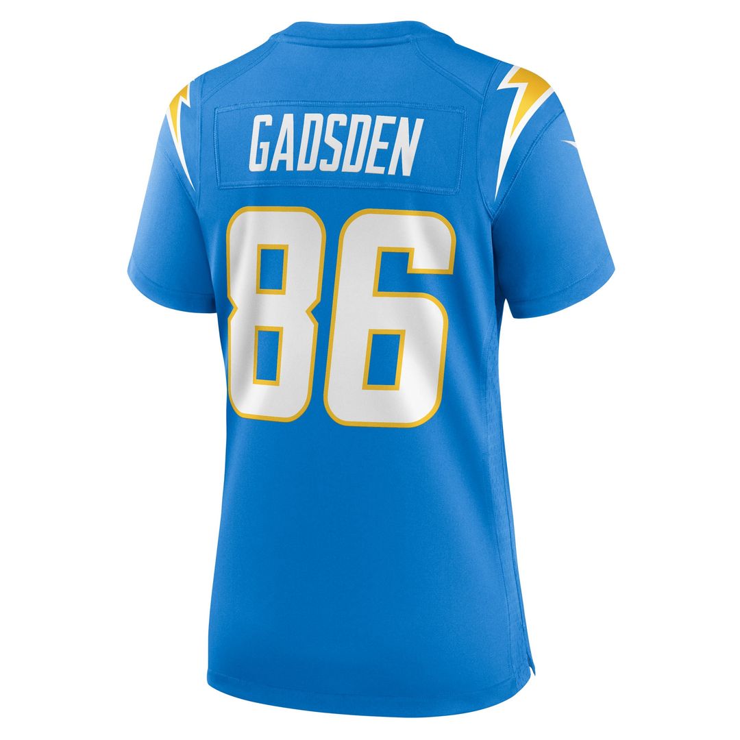 Oronde Gadsden Los Angeles Chargers Nike Women's Alternate Charger Power Game Jersey -  Gold