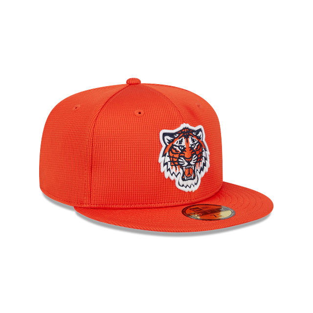 Detroit Tigers New Era Orange 2025 Spring Training 59FIFTY Fitted Hat Official Team Hat Sports Fan Cap Official NFL Team Hat Football Fan Cap