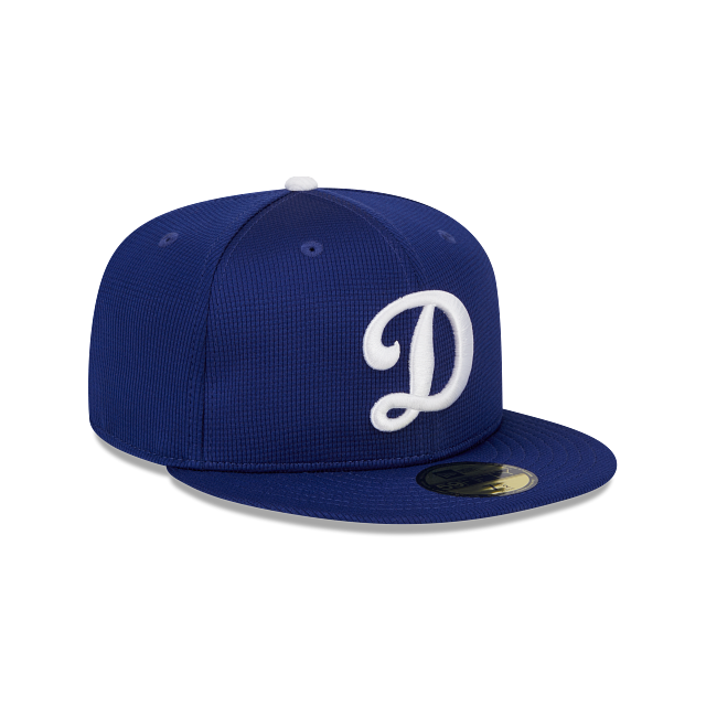 Los Angeles Dodgers New Era Royal 2025 Spring Training 59FIFTY Fitted Hat Official Team Hat Sports Fan Cap Official NFL Team Hat Football Fan Cap