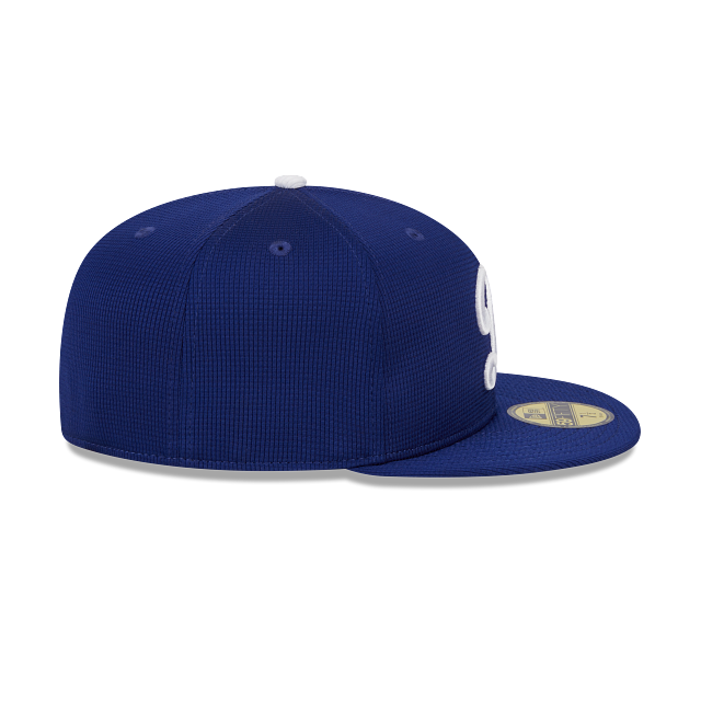 Los Angeles Dodgers New Era Royal 2025 Spring Training 59FIFTY Fitted Hat Official Team Hat Sports Fan Cap Official NFL Team Hat Football Fan Cap
