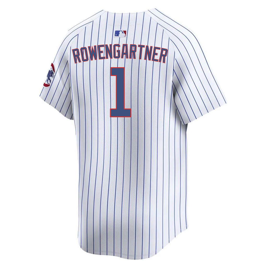 NIKE Youth Henry Rowengartner Chicago Cubs White Limited Home Replica Jersey Official Team Jersey Sports Fan Apparel Official NFL Team Jersey
