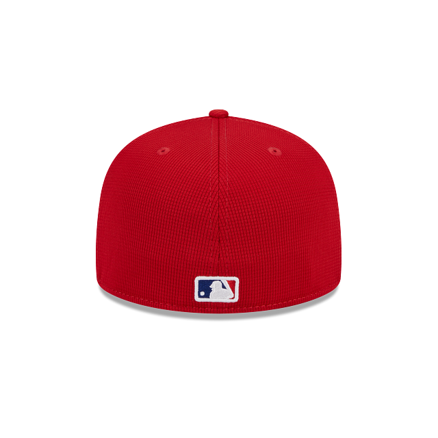 Philadelphia Phillies New Era Red 2025 Spring Training 59FIFTY Fitted Hat Official Team Hat Sports Fan Cap Official NFL Team Hat Football Fan Cap
