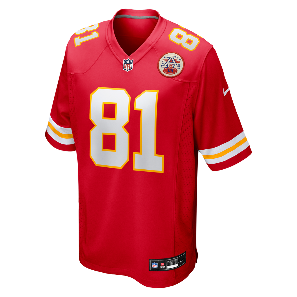 Nikko Remigio Kansas City Chiefs Nike Team Game Jersey -  Red