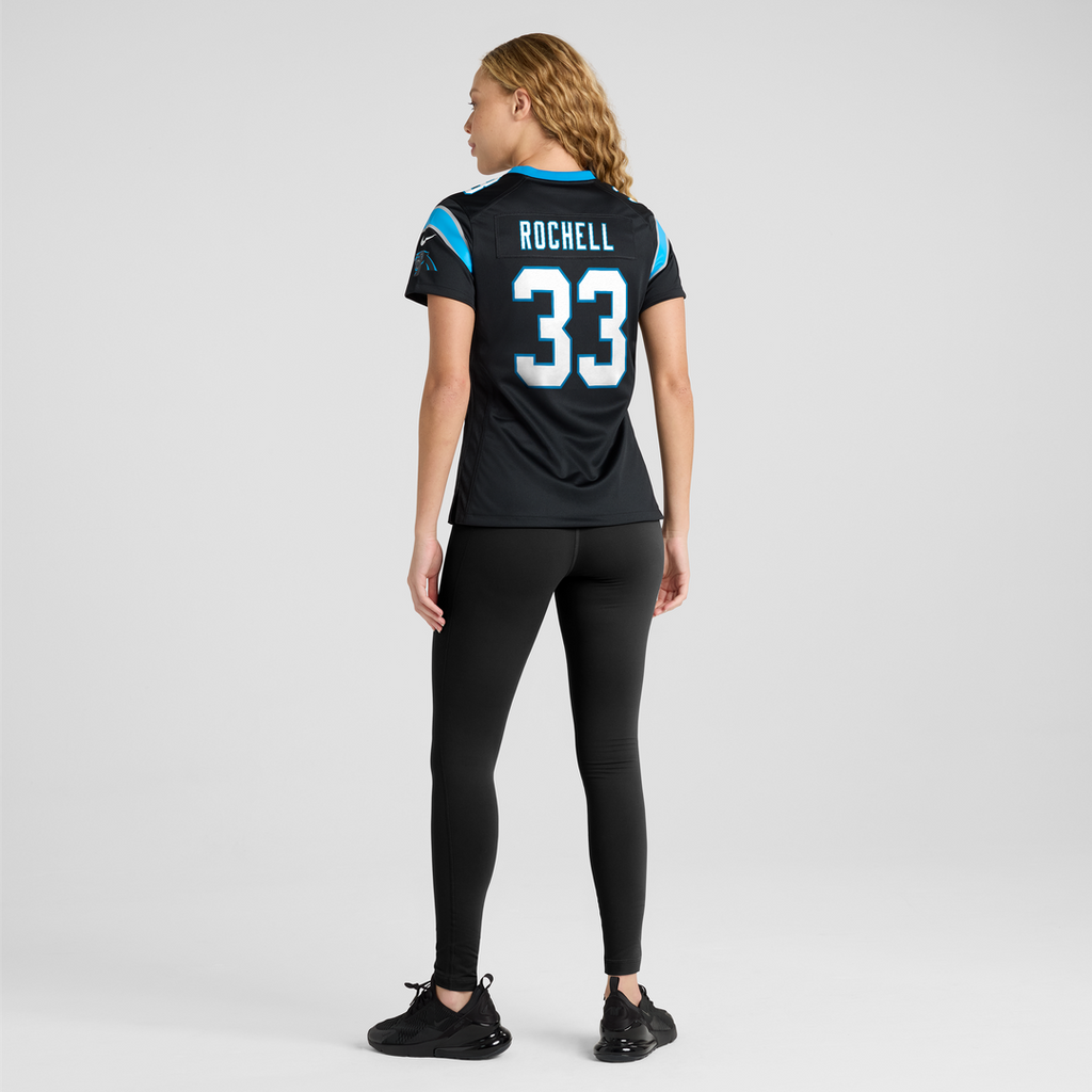 Robert Rochell Carolina Panthers Nike Women's Team Game Jersey -  Black