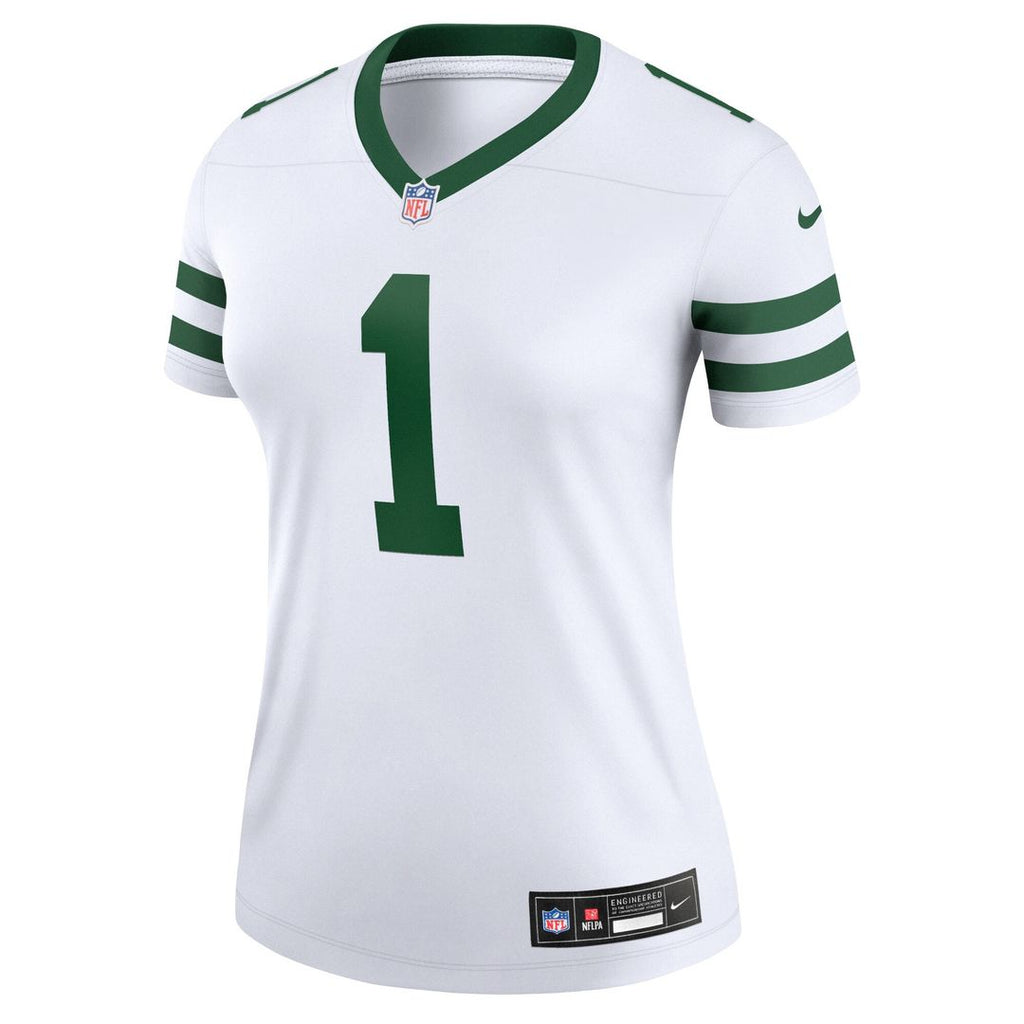 Ahmad Sauce Gardner New York Jets Nike Women's Alternate Legend Player Performance Top - Legacy Black