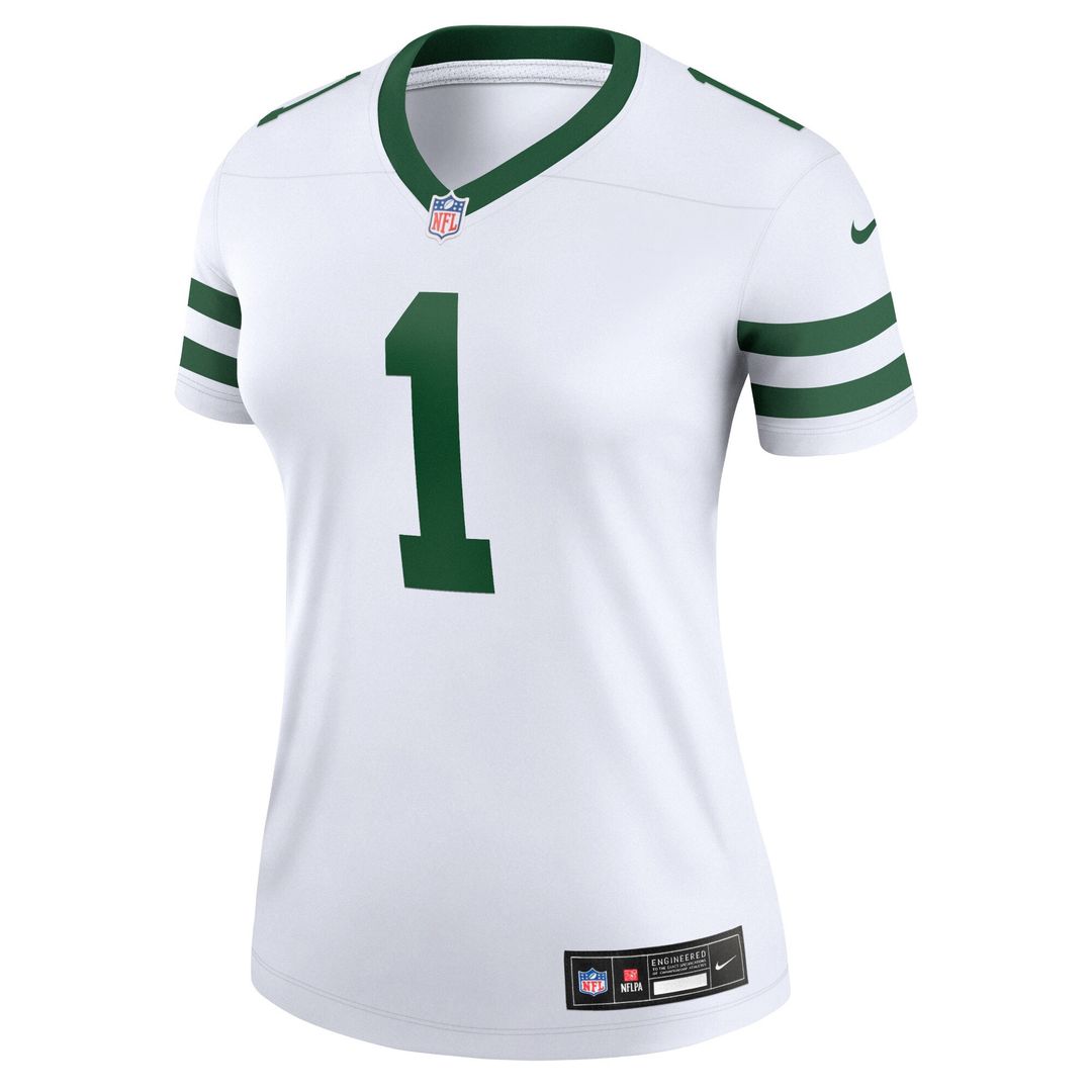 Ahmad Sauce Gardner New York Jets Nike Women's Alternate Legend Player Performance Top - Legacy Black