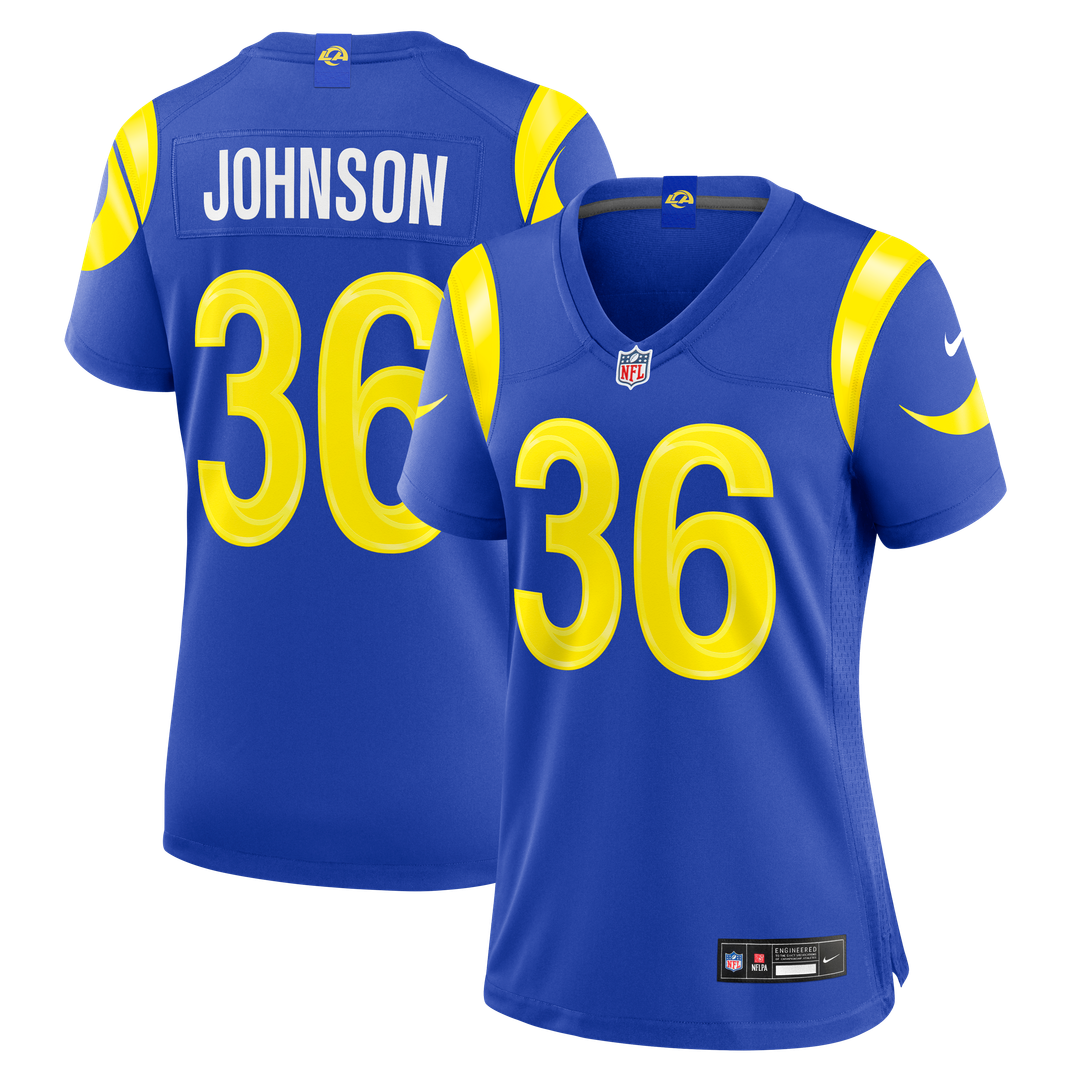 Alex Johnson Los Angeles Rams Nike Women's Team Game Jersey - Royal
