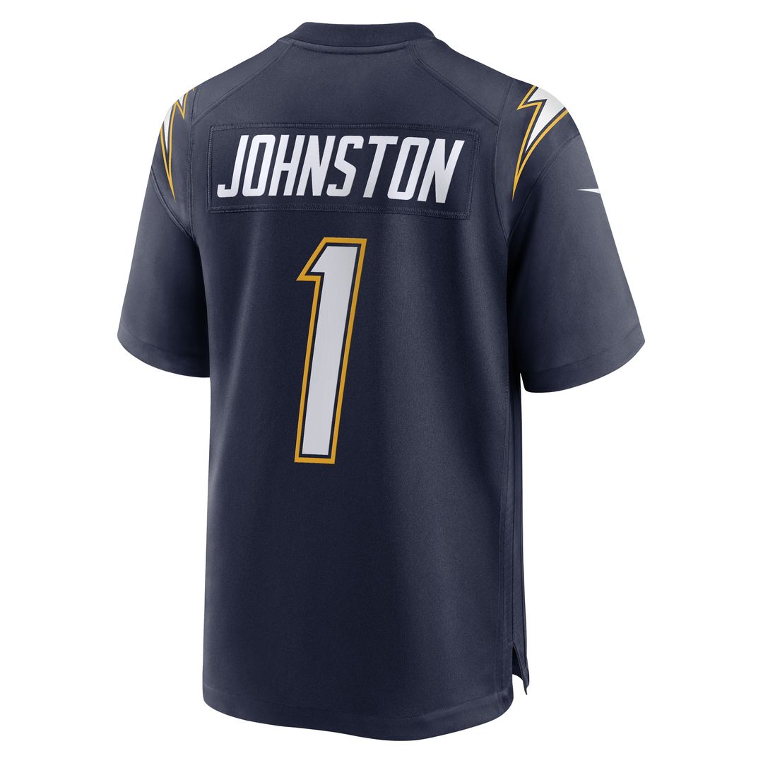 Quentin Johnston Los Angeles Chargers Nike Alternate Super Chargers Game Player Jersey - Navy