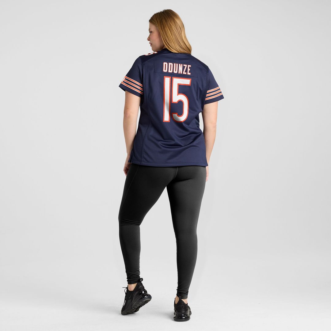 Rome Odunze Chicago Bears Nike Women's Game Jersey -  Navy
