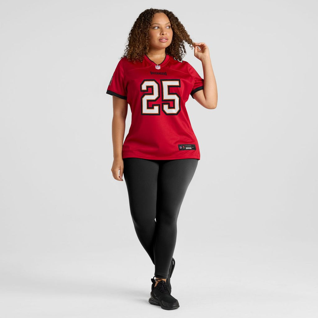 Jacob Parrish Tampa Bay Buccaneers Nike Women's Team Game Jersey -  Red