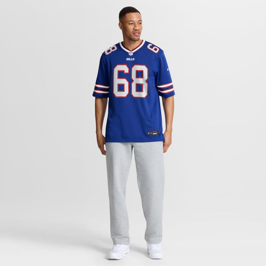 Garrett McGhin Buffalo Bills Nike Team Game Jersey - Royal