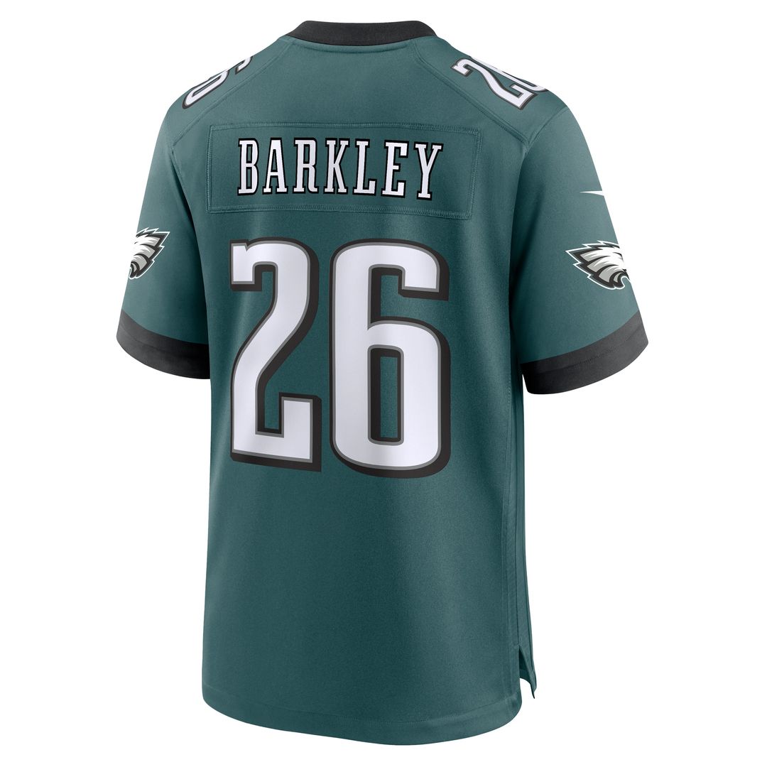 Saquon Barkley Philadelphia Eagles Nike Alternate Game Jersey -  Black