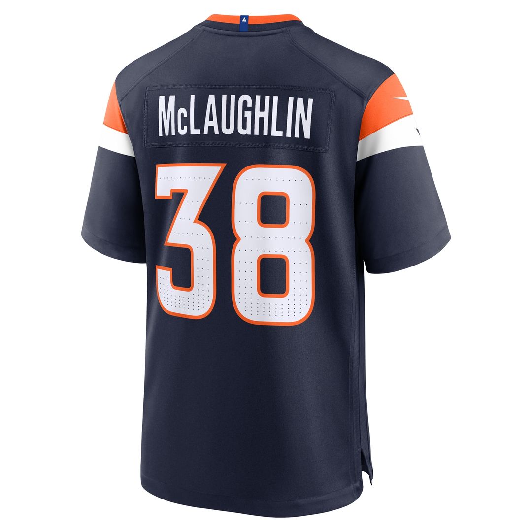 Jaleel McLaughlin Denver Broncos Nike Team Game Jersey -  Orange