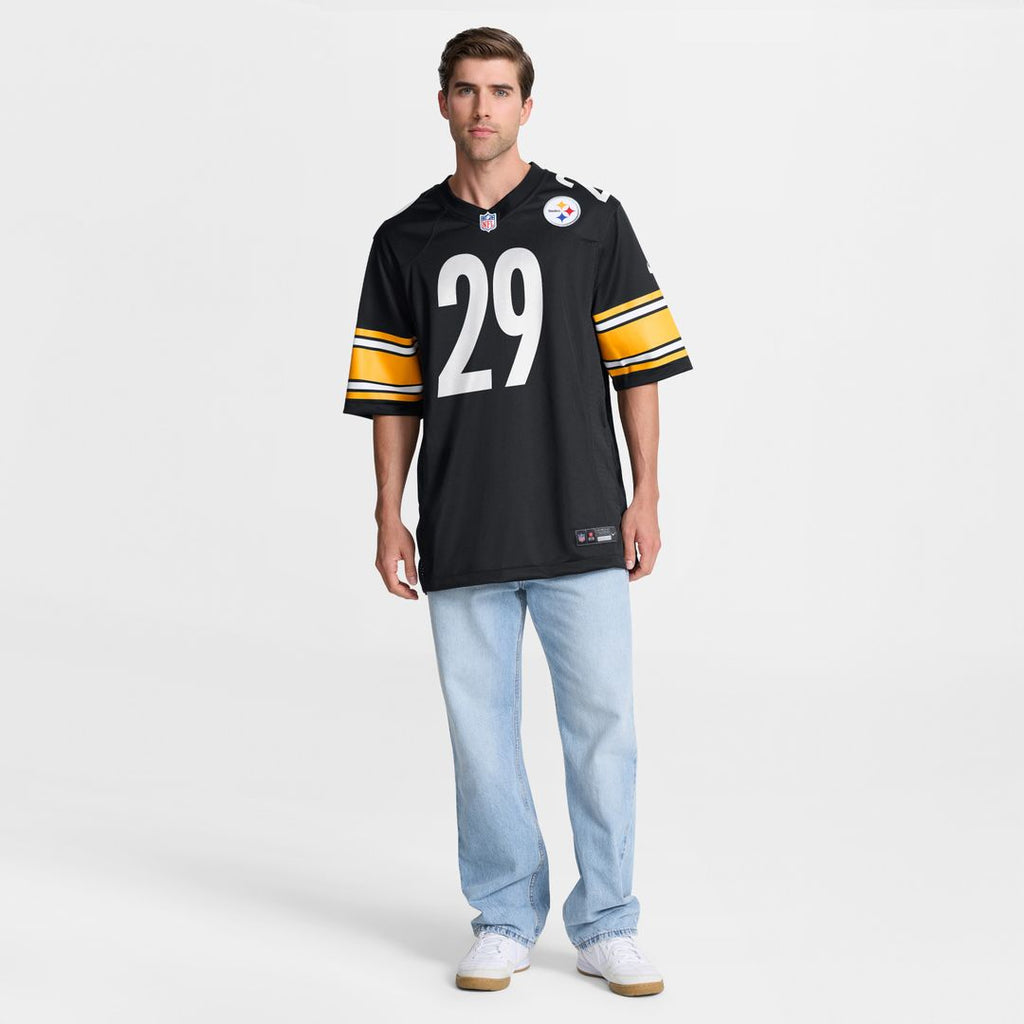 Ryan Watts Pittsburgh Steelers Nike  Game Jersey -  Black