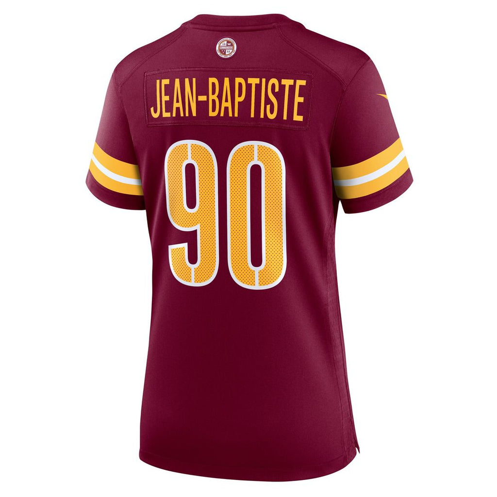 Javontae Jean-Baptiste Washington Commanders Nike Women's Team Game Jersey -  Burgundy