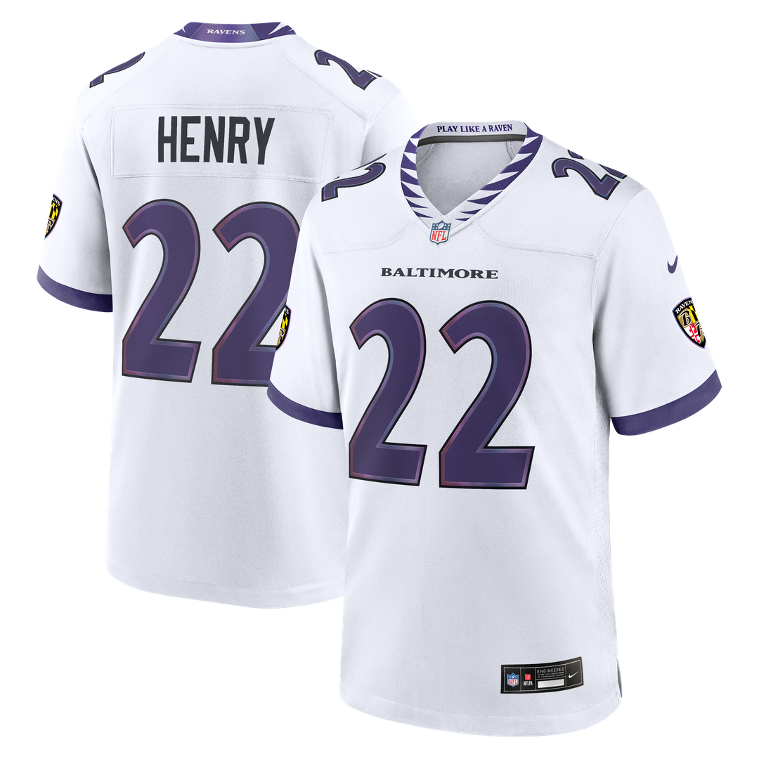Derrick Henry Baltimore Ravens Nike Alternate Game Jersey - Purple