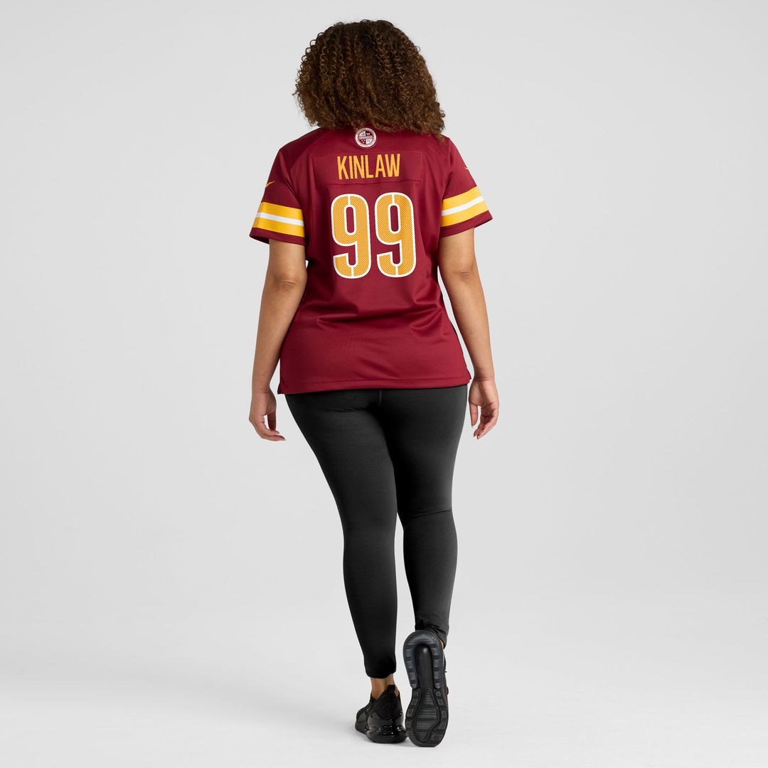 Javon Kinlaw Washington Commanders Nike Women's Team Game Jersey -  Burgundy