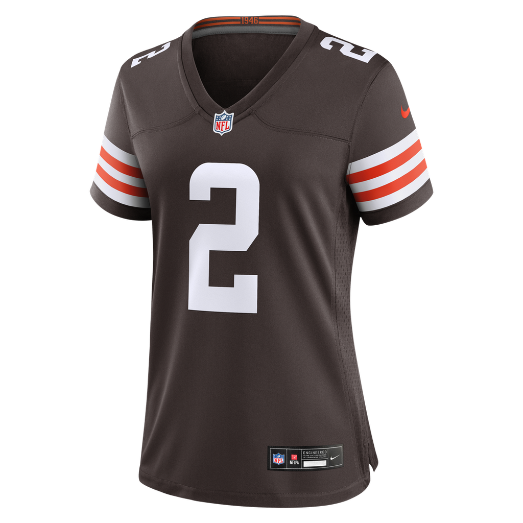 Shedeur Sanders Cleveland Browns Nike Women's Team Game Jersey -  Brown