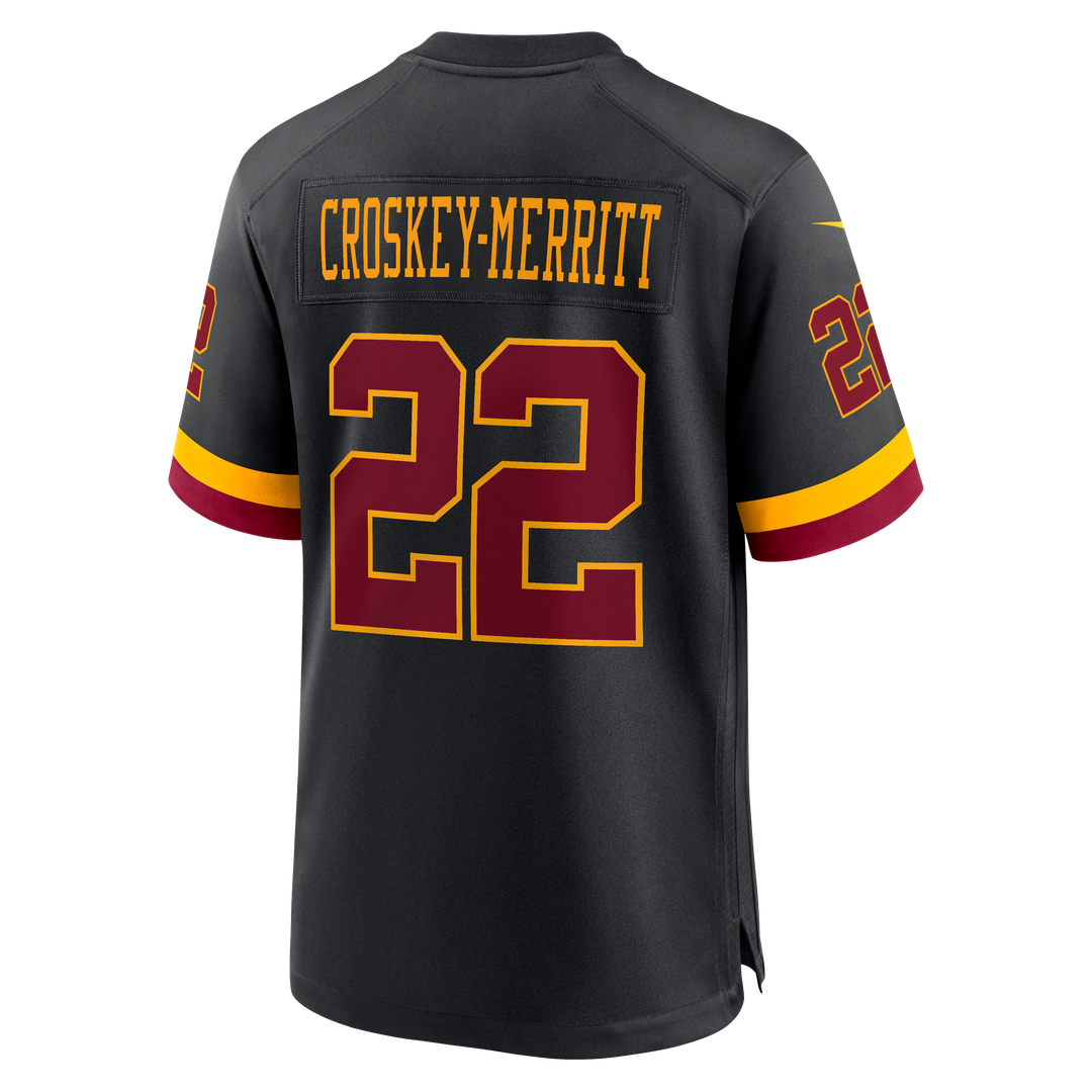Jacory Croskey-Merritt Washington Commanders Nike Game Jersey - Burgundy