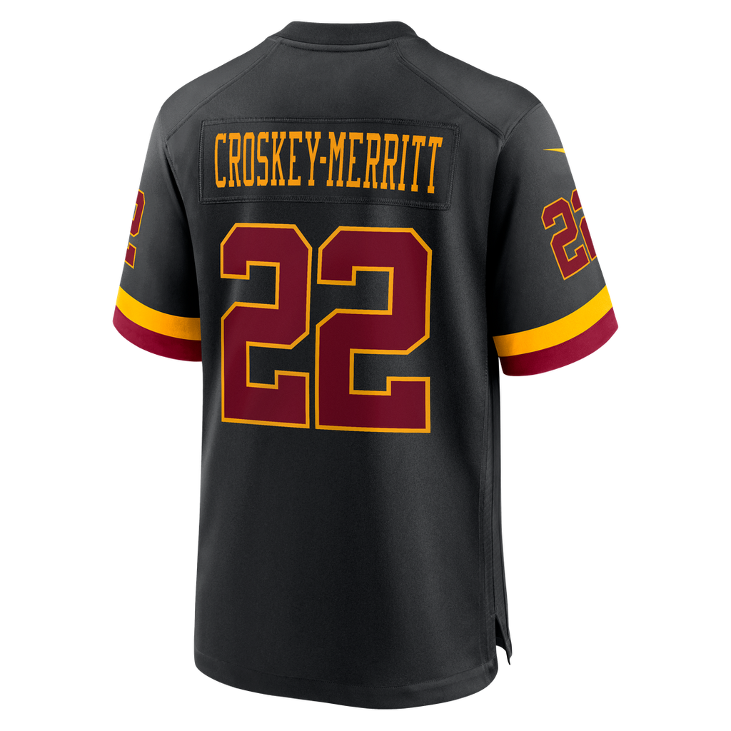 Jacory Croskey-Merritt Washington Commanders Nike Game Super Bowl Era Jersey - White