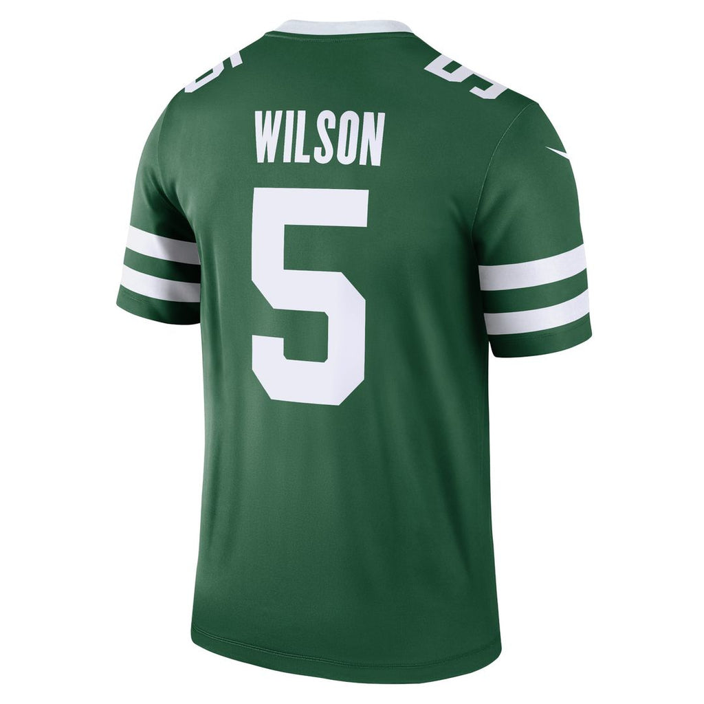 Garrett Wilson New York Jets Nike Legend Player Performance Top - White