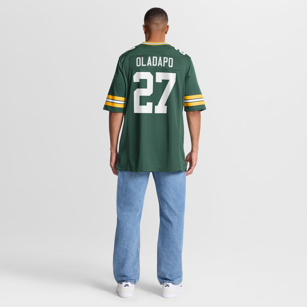 Kitan Oladapo Green Bay Packers Nike  Game Jersey -  Green