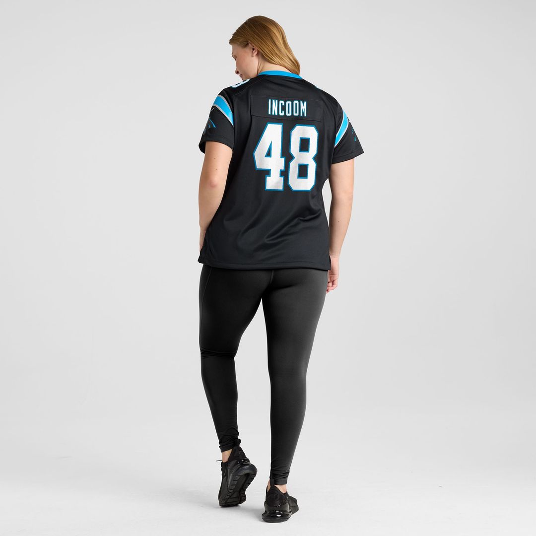 Thomas Incoom Carolina Panthers Nike Women's Team Game Jersey -  Black
