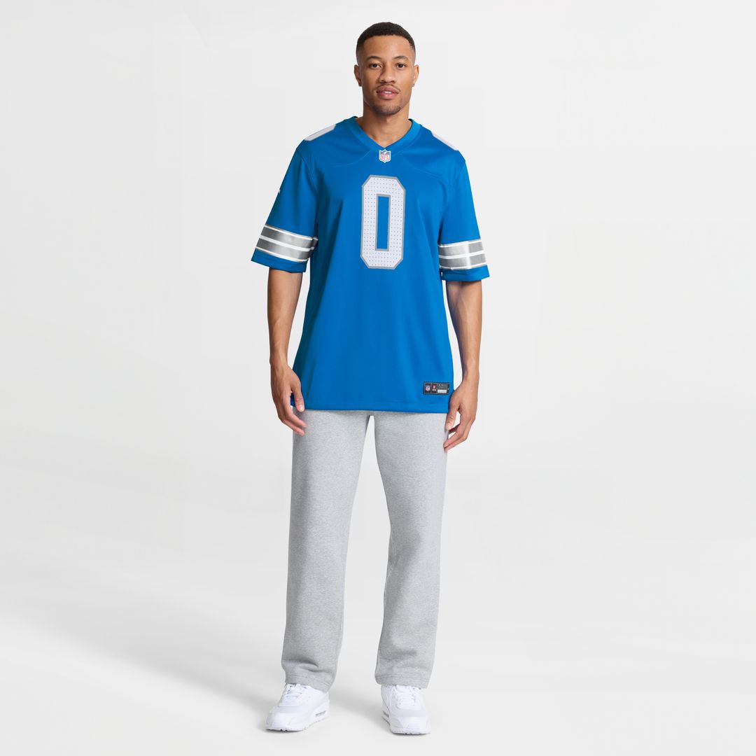 Jahmyr Gibbs Detroit Lions Nike 2nd Alternate Game Player Jersey - Black