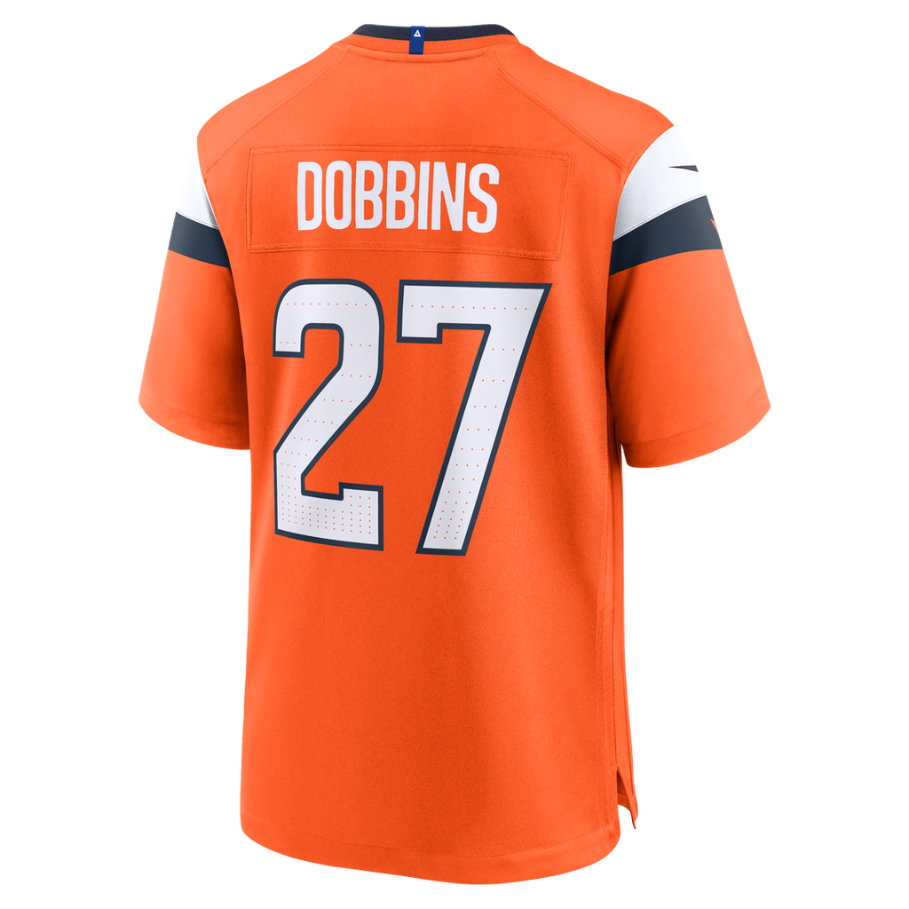 J.K. Dobbins Denver Broncos Nike Alternate Game Jersey -  Navy
