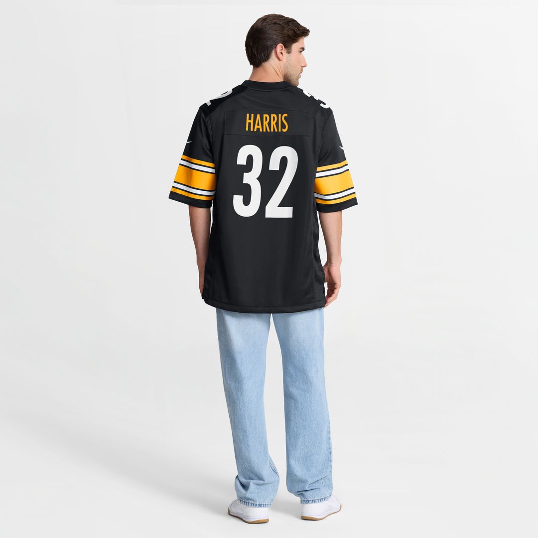 Franco Harris Pittsburgh Steelers Nike Game Retired Player Jersey - Black