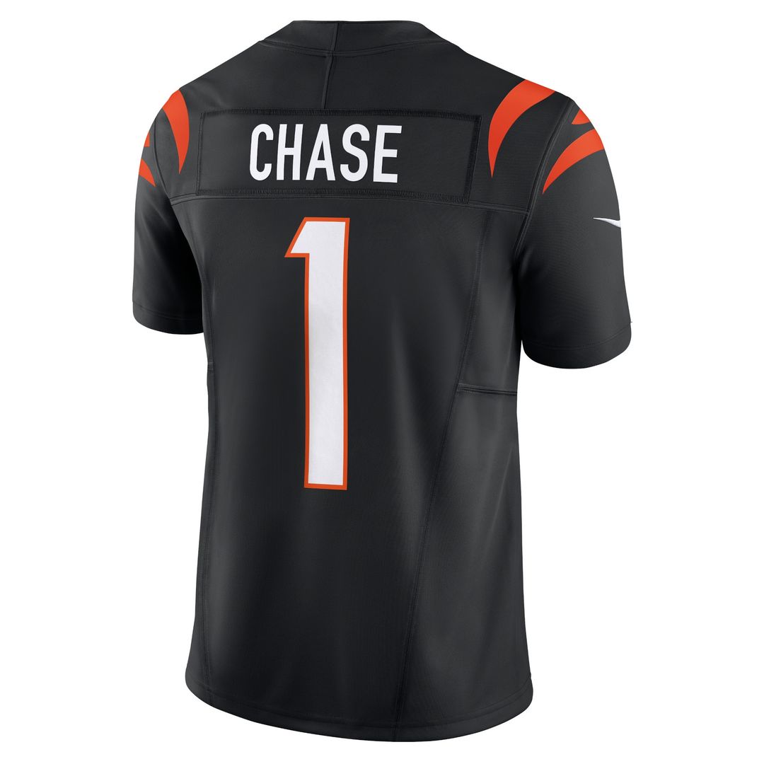 Ja'Marr Chase Cincinnati Bengals Nike Vapor F.U.S.E. Limited Jersey - Orange