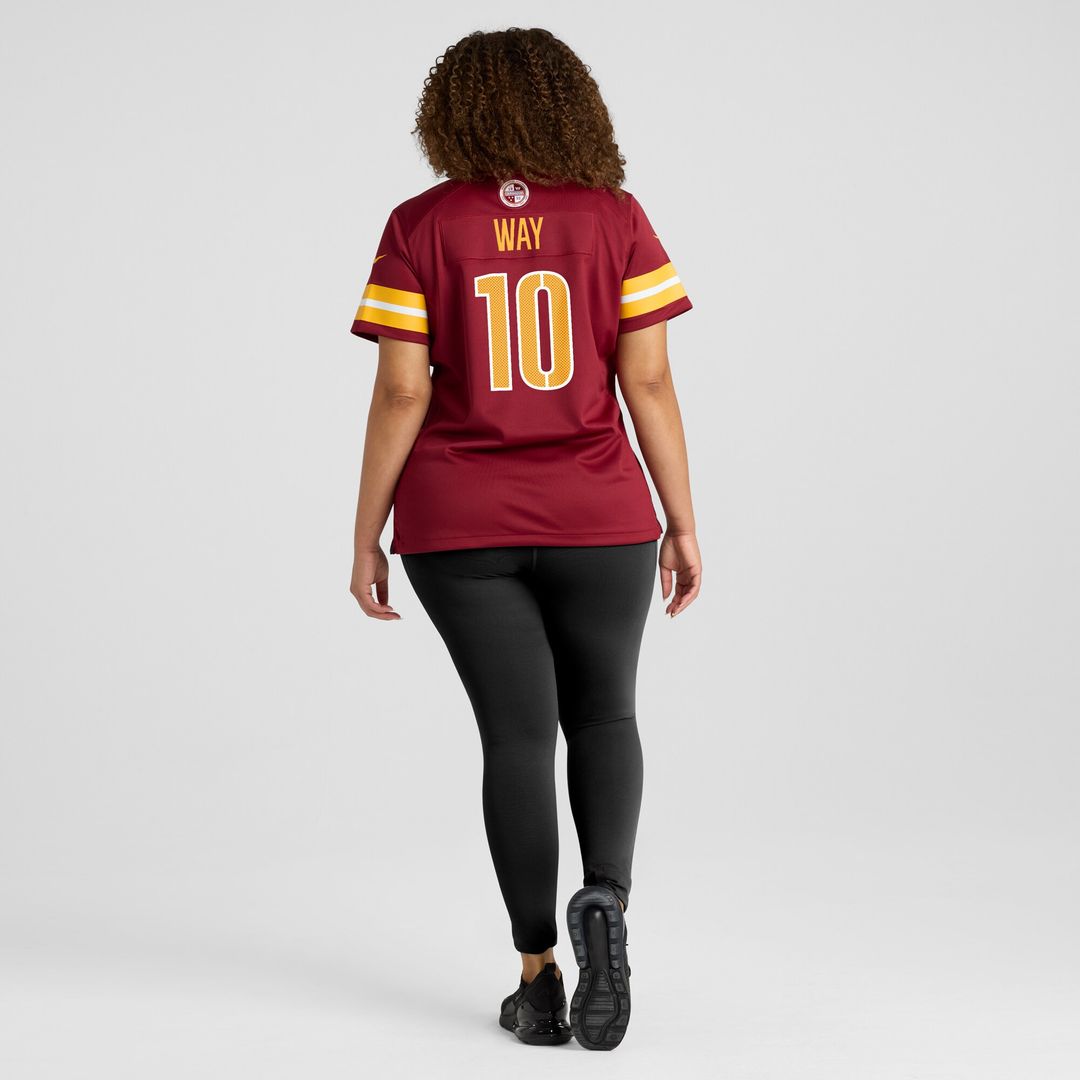 Tress Way Washington Commanders Nike Women's Team Game Jersey -  Burgundy