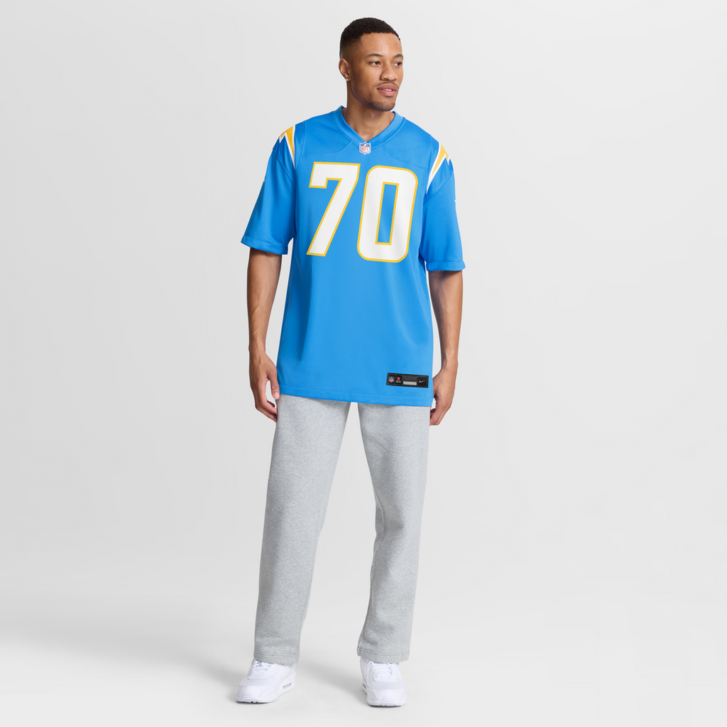 Rashawn Slater Los Angeles Chargers Nike Game Jersey - Powder Blue