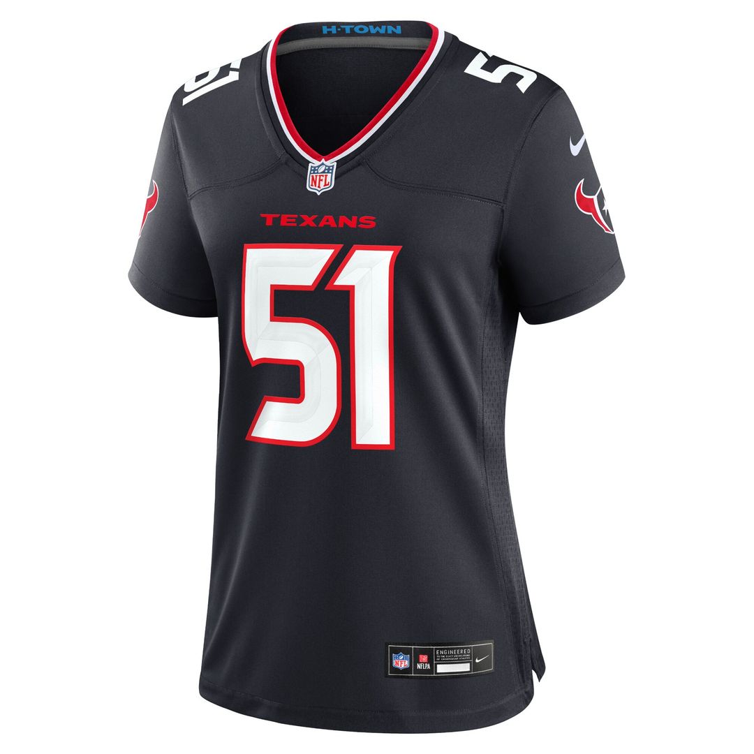 Will Anderson Jr. Houston Texans Nike Women's Game Jersey - Navy