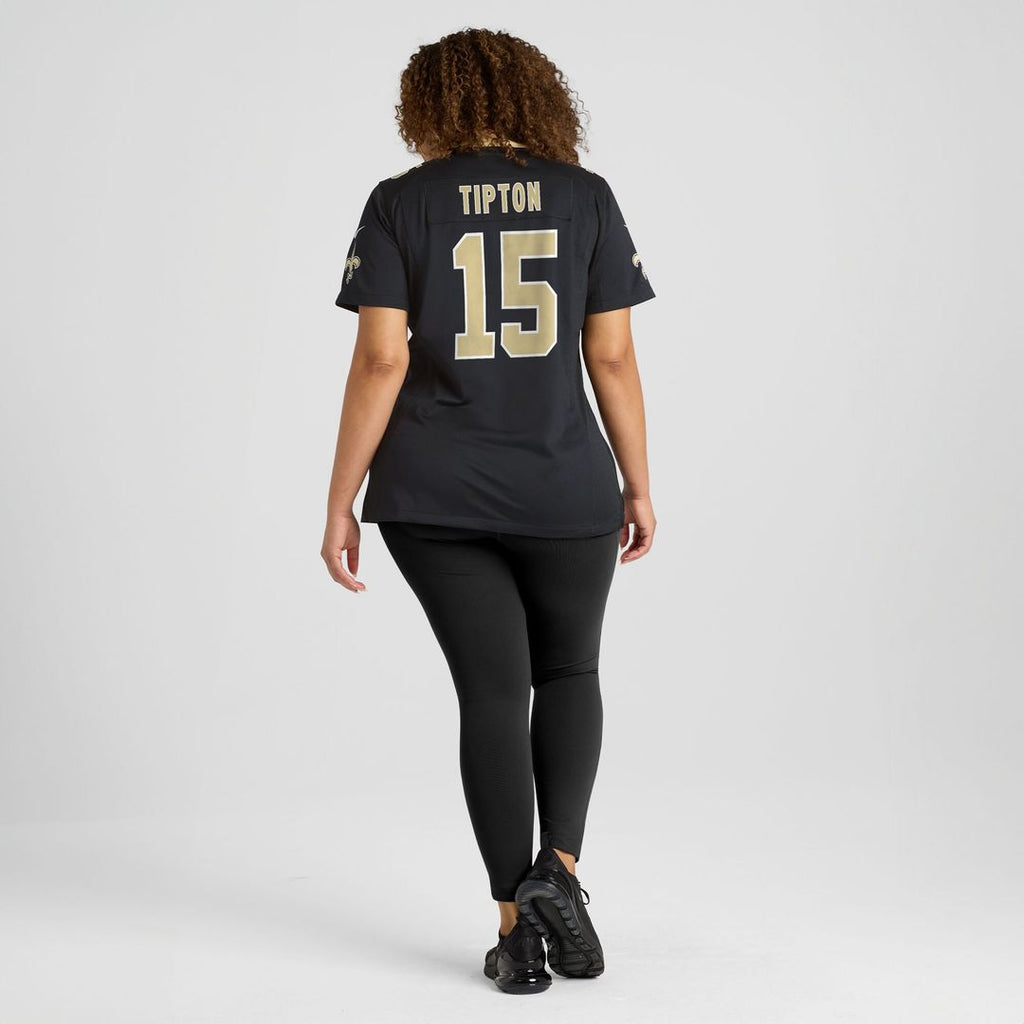 Mason Tipton New Orleans Saints Nike Women's Team Game Jersey -  Black