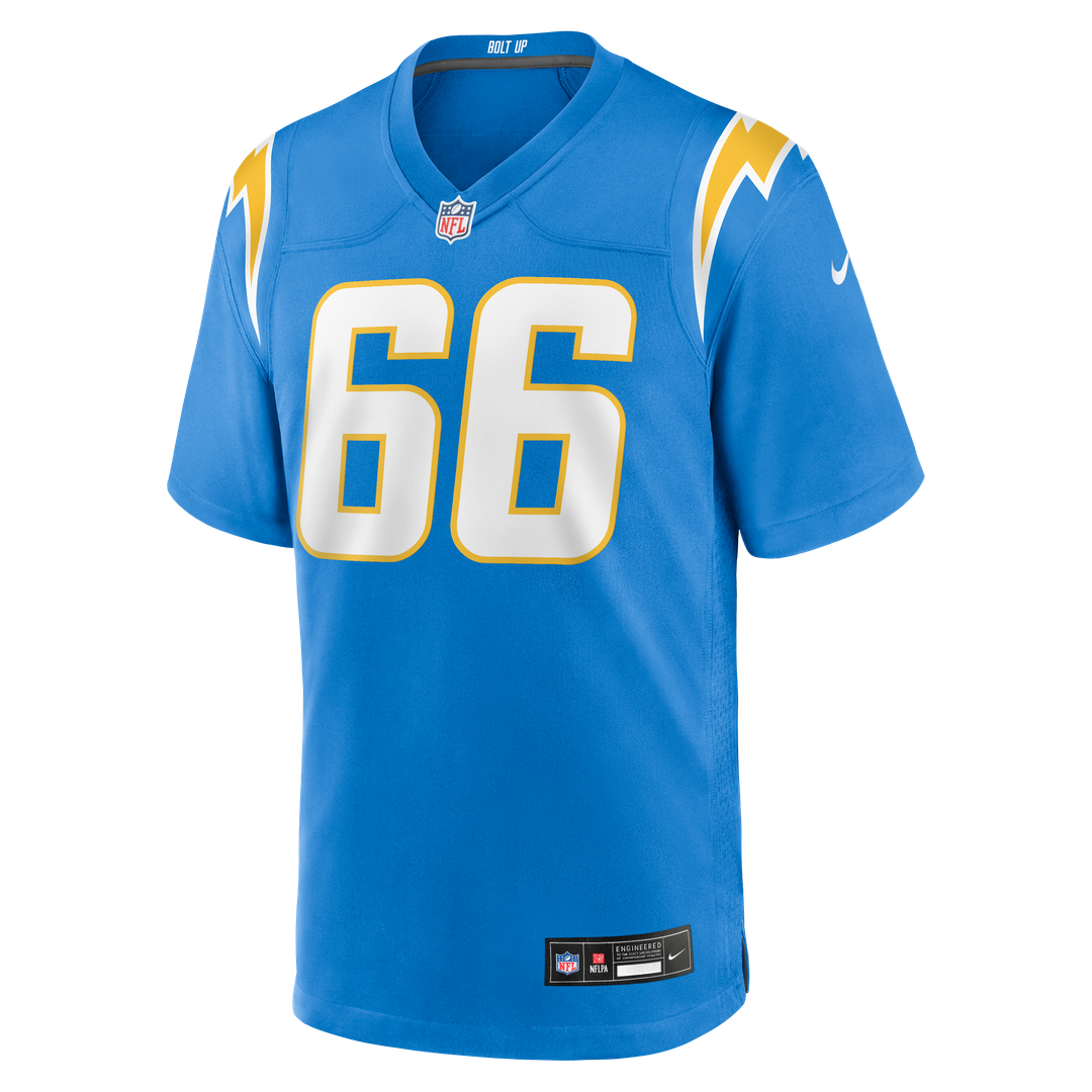 Jake Slaughter Los Angeles Chargers Nike Team Game Jersey - Powder Blue