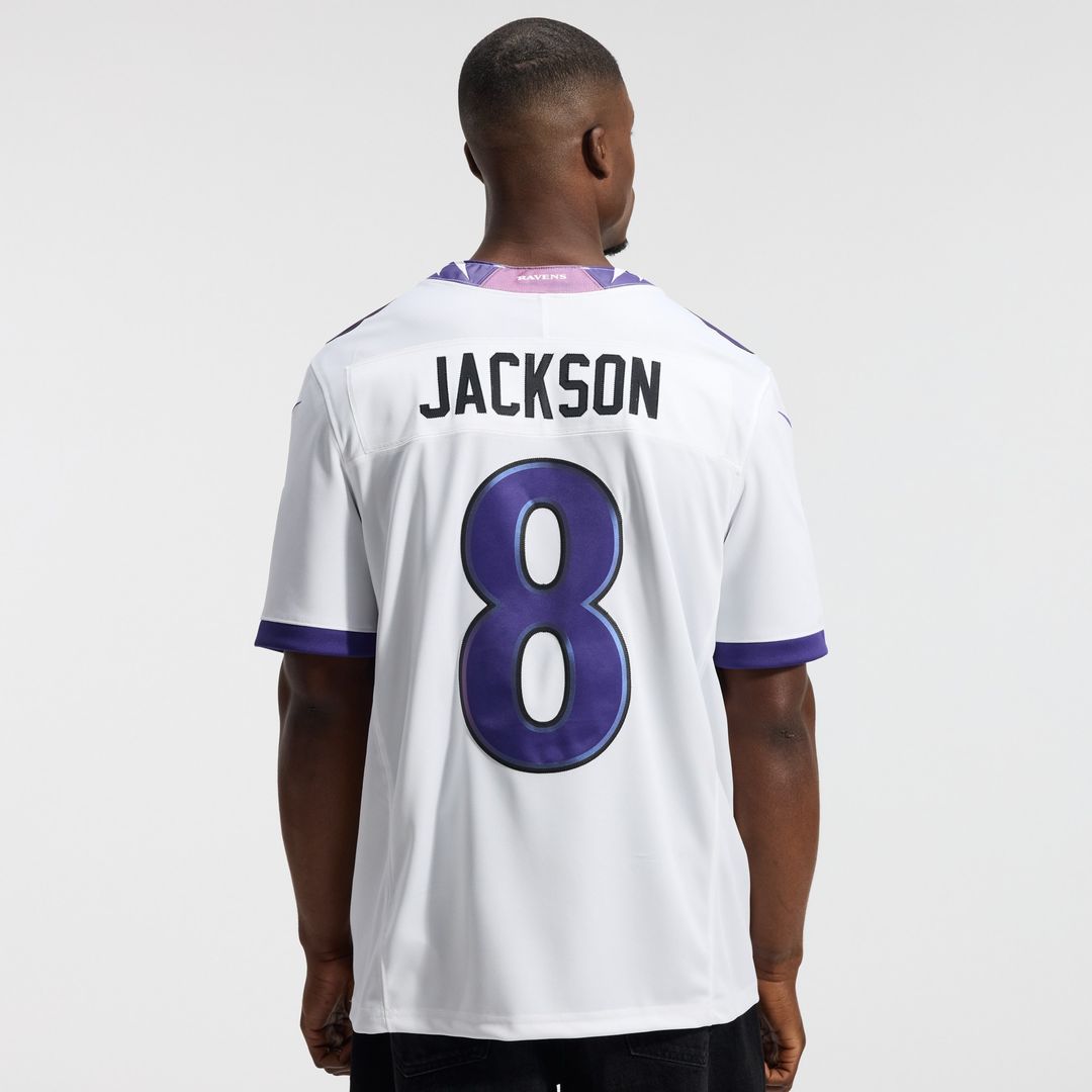 Lamar Jackson Baltimore Ravens Nike Vapor F.U.S.E. Stitched Limited Jersey - Purple
