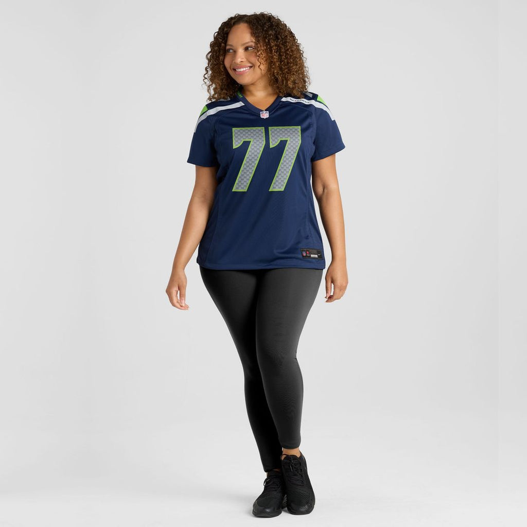 Bryce Cabeldue Seattle Seahawks Nike Women's Team Game Jersey -  College Navy