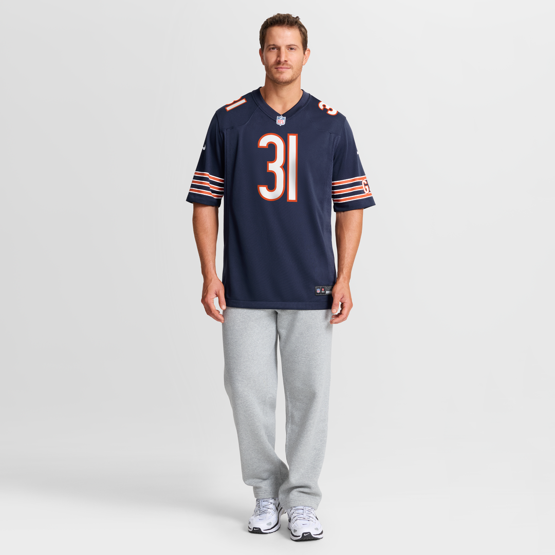 Dillon Thieneman Chicago Bears Nike 2026 NFL Draft First Round Pick No. 25 Team Game Jersey - Navy