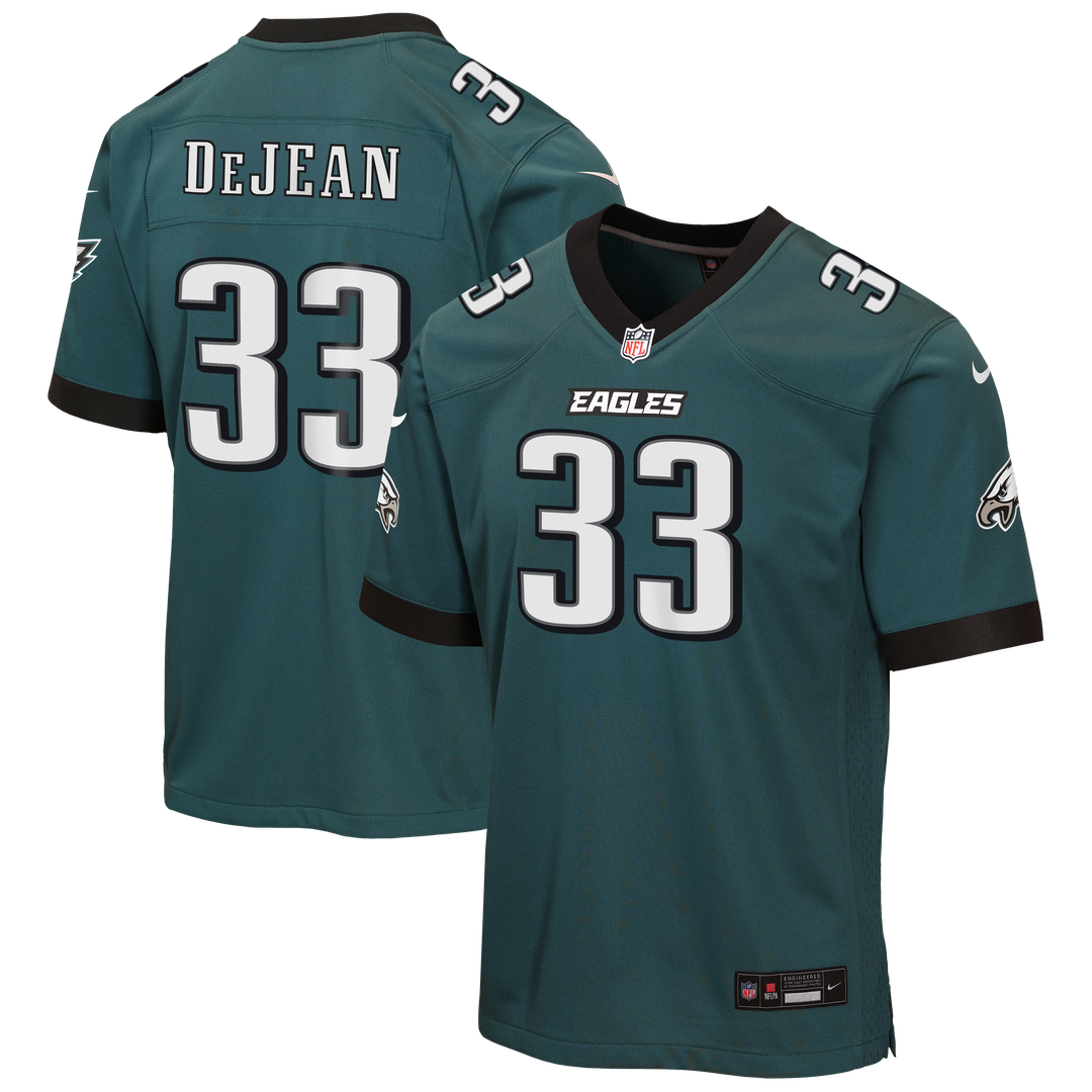 Cooper DeJean Philadelphia Eagles Nike Youth Alternate Game Jersey - Black