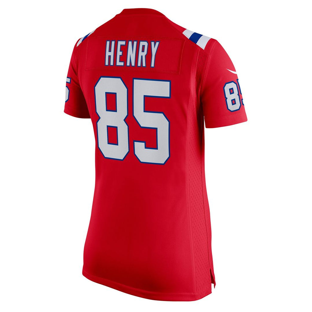 Hunter Henry New England Patriots Nike Women's  Team Game Jersey - Red