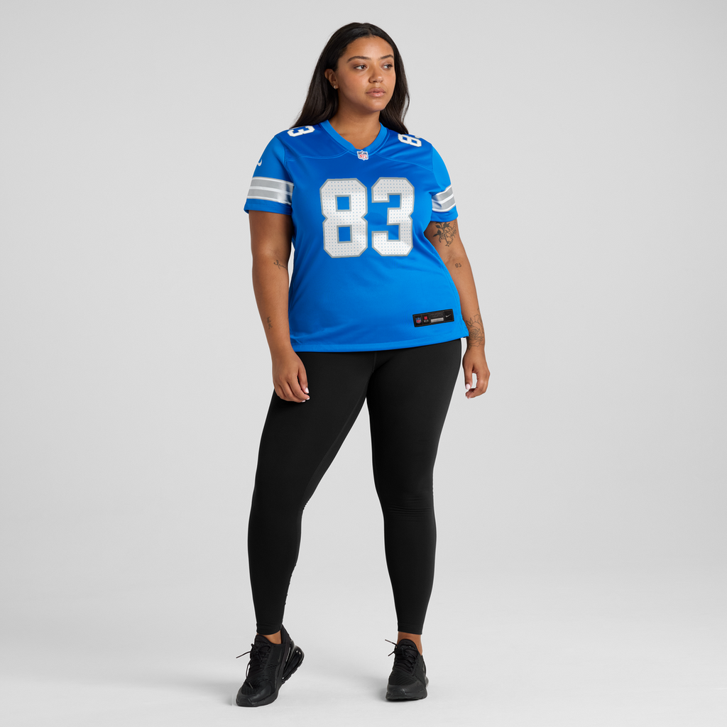 Tyler Conklin Detroit Lions Nike Women's Team Game Jersey -  Blue